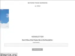 Sites similar to beyondtheseborders.com