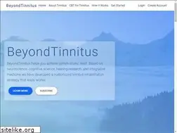 Sites similar to beyondtinnitus.com