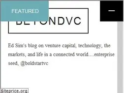 Sites similar to beyondvc.com