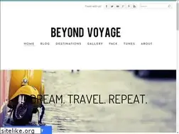 Sites similar to beyondvoyage.com