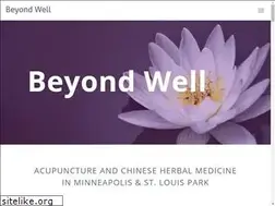Sites similar to beyondwelltcm.com