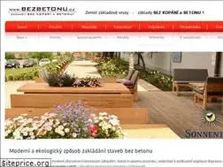 Sites similar to bezbetonu.cz