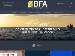 Sites similar to bfa.gob.sv
