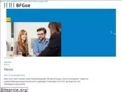 Sites similar to bfgoe.de