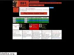 Sites similar to bflfootball.com