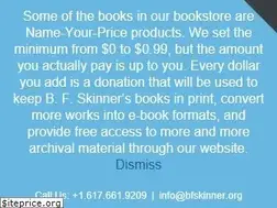 Sites similar to bfskinner.org