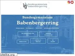 Sites similar to bg-bab.ac.at