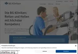 Sites similar to bg-kliniken.de
