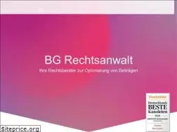 Sites similar to bg-rechtsanwalt.de