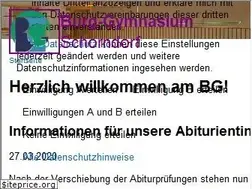 Sites similar to bg-schorndorf.de