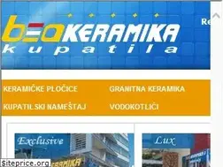 Sites similar to bgakeramika.rs