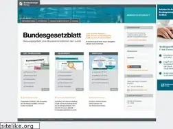 Sites similar to bgbl.de