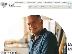 Sites similar to bgf-koordinierungsstelle.de