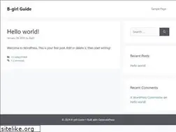 Sites similar to bgirlguide.com