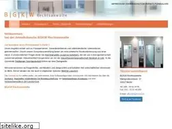 Sites similar to bgkw-law.de