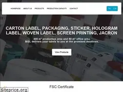 Sites similar to bglabel.com
