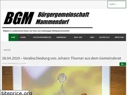 Sites similar to bgm-mammendorf.de