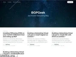 Sites similar to bgpgeek.com
