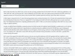 Sites similar to bgpv6.com