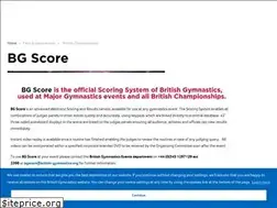 Sites similar to bgscore.co.uk