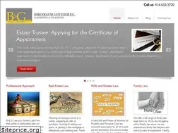 Sites similar to bgtorontolaw.com