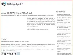 Sites similar to bgtowingandrepair.com
