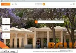 Sites similar to bgu.ac.il