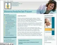 Sites similar to bgv-blasenschwaeche.de