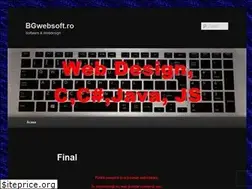 Sites similar to bgwebsoft.ro