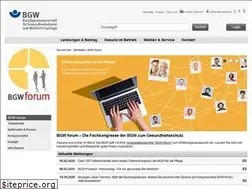 Sites similar to bgwforum.de