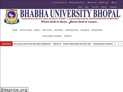 Sites similar to bhabhauniversity.edu.in