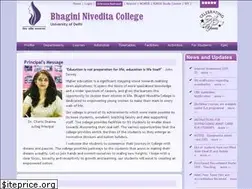 Sites similar to bhagininiveditacollege.in
