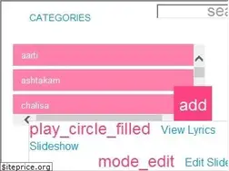 Sites similar to bhajanlyrics.com