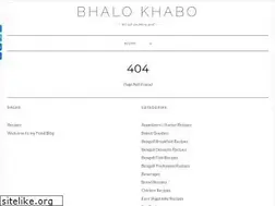 Sites similar to bhalokhabo.blogspot.com