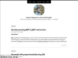 Sites similar to bhamza.me