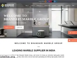 Sites similar to bhandarimarblegroup.com