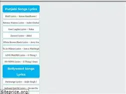 Sites similar to bhaneelyrics.com