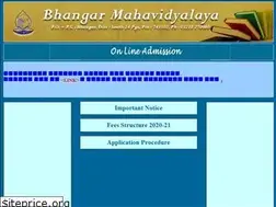 Sites similar to bhangarmahavidyalayaadmission.in