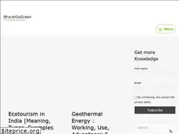 Sites similar to bharatgogreen.com