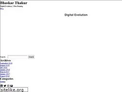 Sites similar to bhaskarthakur.com