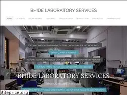 Sites similar to bhidelab.in
