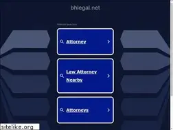 Sites similar to bhlegal.net