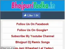 Sites similar to bhojpuritadka.in