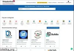Sites similar to bhopalonline.in