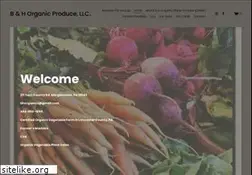 Sites similar to bhorganicproduce.com