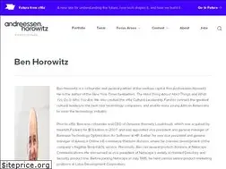 Sites similar to bhorowitz.com