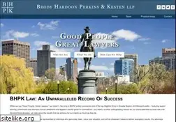 Sites similar to bhpklaw.com