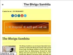 Sites similar to bhrigusamhita.in