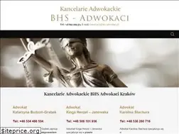 Sites similar to bhs-adwokaci.pl