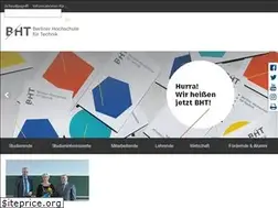 Sites similar to bht-berlin.de
